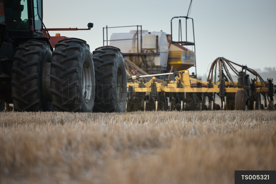 Machinery on farm