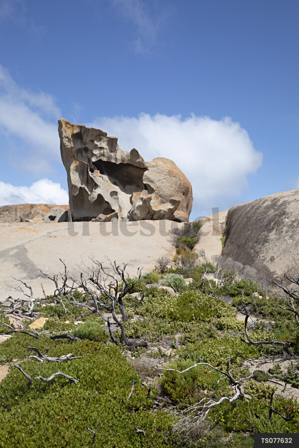Blue Rocks Flinders TS077632 Remarkable Rocks, Flinders Chase National Park by Natalie ...