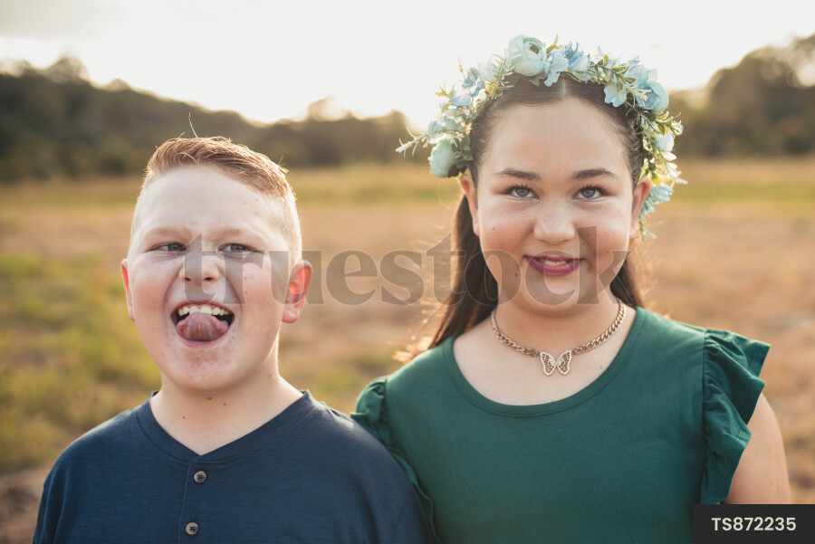 Brother and sister