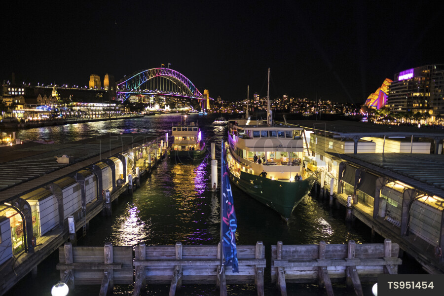 Sydney Harbour Bridge at Night